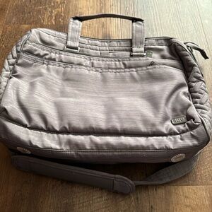 LUG PEARL GRAY TOTE like new
